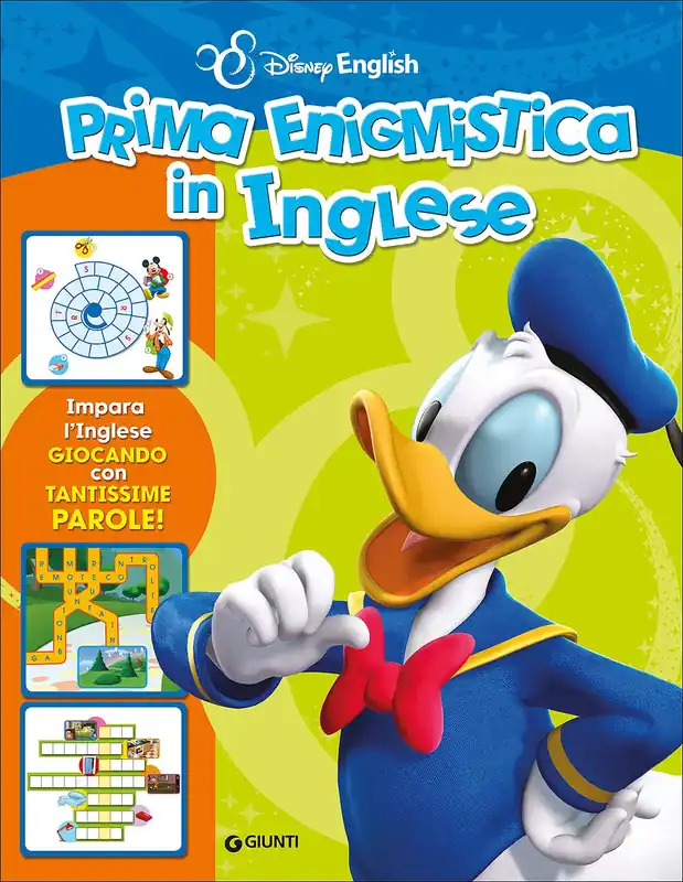Bestseller Disney English - Prima Enigmistica in Inglese Impara l‘Inglese giocando con tantissime parole!
