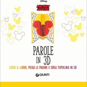 A Buon Prezzo Mickey Mouse - Parole in 3D Leggi il libro, piega le pagine e crea Topolino in 3D