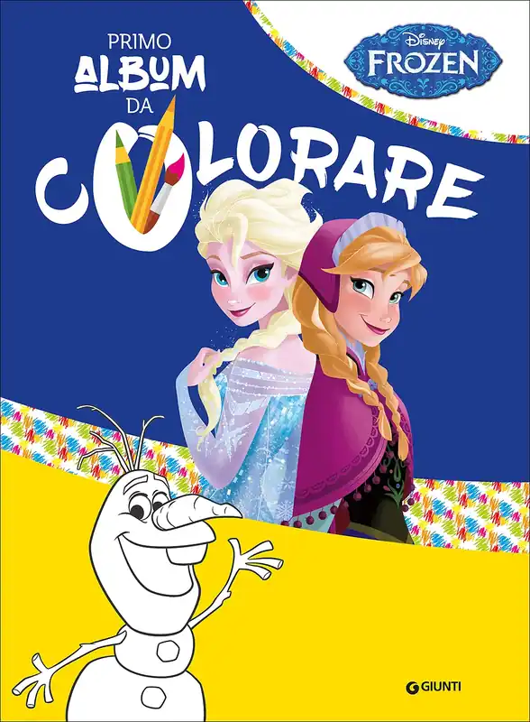 Primo Album da Colorare - Frozen Scelto Dai Clienti