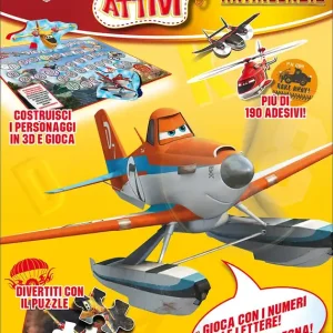 Superattivi - Planes 2. Missione Antincendio Costruisci i personaggi in 3D e gioca - Divertiti con il puzzle - Più di 190 adesivi! Occasione Imperdibile