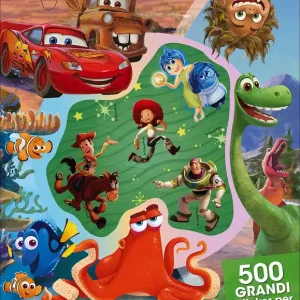 500/1000 Stickers - Disney-Pixar. Fantastici Amici 500 grandi sticker per piccole mani! Occasione