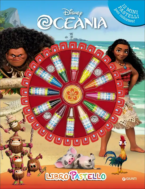 Libro Pastello - Oceania 12 mini pastelli per colorare! Compra Adesso
