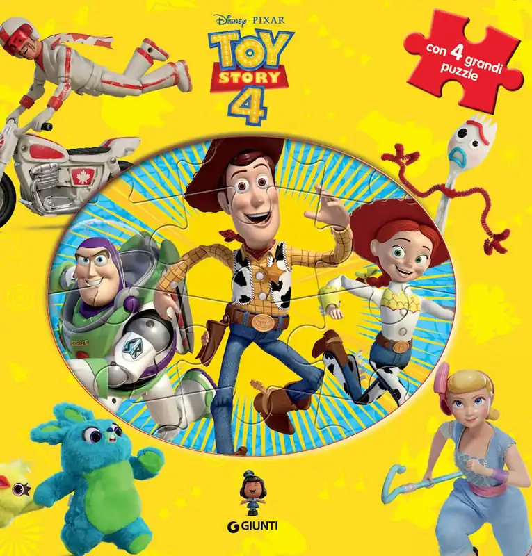 Libro Puzzle - Toy Story 4 Prezzo Di Fabbrica