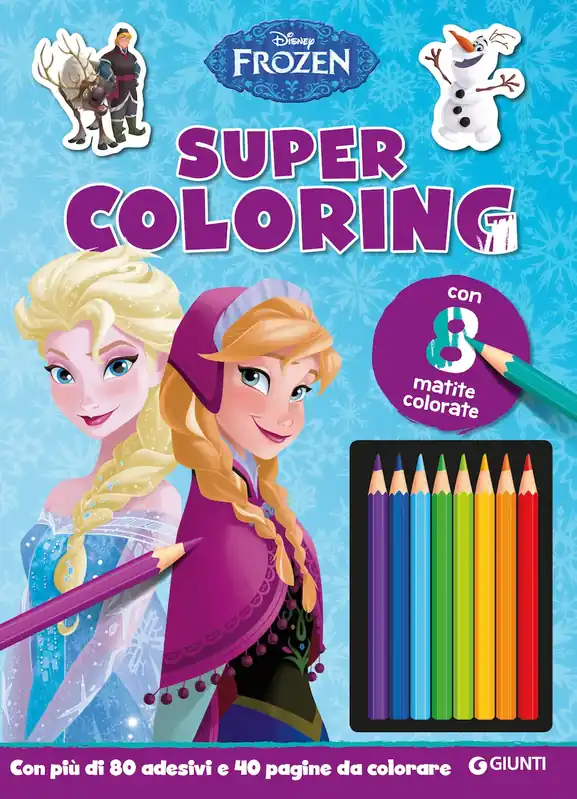 Super Coloring Frozen Spedito Oggi