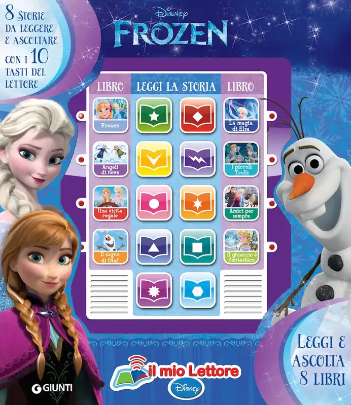 Super Prezzo Il mio primo lettore - Frozen 8 storie da leggere e ascoltare con i 10 tasti del lettore