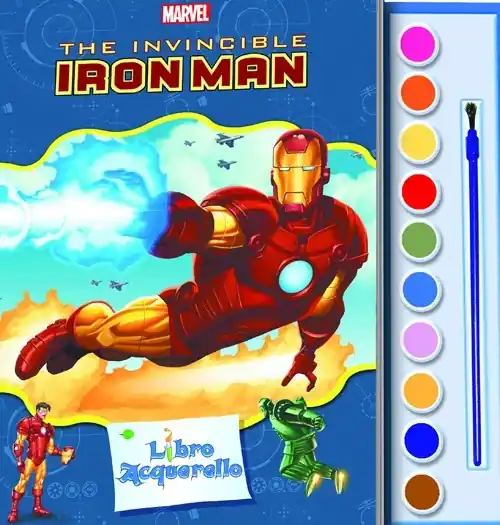 The invincible Iron Man. Libro acquerello. Ediz. illustrata. Con gadget Offerta