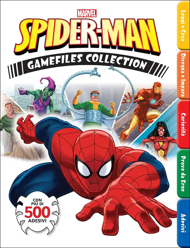 Promo Stagionale Spider-Man - Gamefiles Collection Con più di 500 adesivi