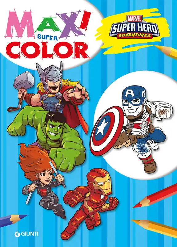 Economico Maxi Supercolor - Marvel. Super Hero Adventures