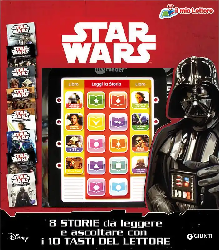 Il mio primo lettore - Star Wars 8 storie da leggere e ascoltare con i 10 tasti del lettore Più Venduto