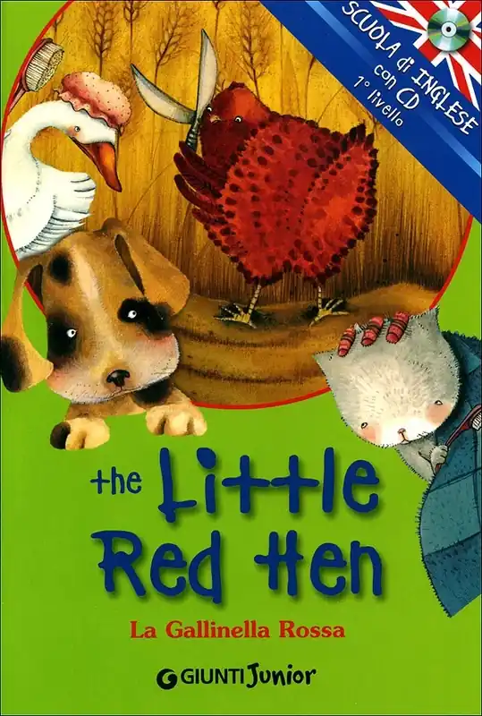 The Little Red Hen + CD La Gallinella Rossa Occasione Imperdibile