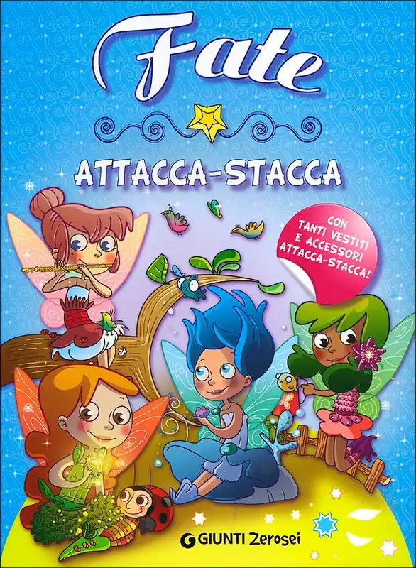 Vendita Finale Fate attacca-stacca Con tanti vestiti e accessori attacca-stacca!