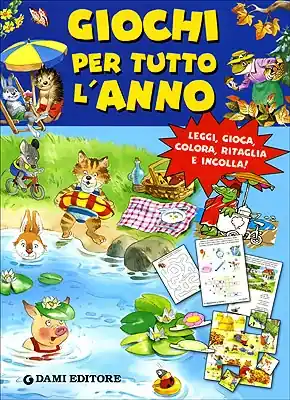 Vendita Finale Giochi per tutto l‘anno Leggi, gioca, colora, ritaglia e incolla!