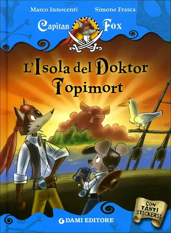 A Buon Prezzo Capitan Fox - L‘Isola del Doktor Topimort Con tanti stickers!
