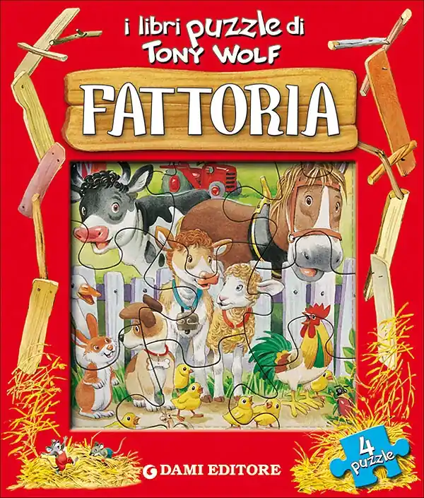 Ultimissimo Modello Fattoria Con 4 puzzle di Tony Wolf