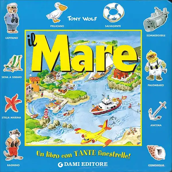 Promozione Esclusiva Il Mare Un libro con tante finestrelle!