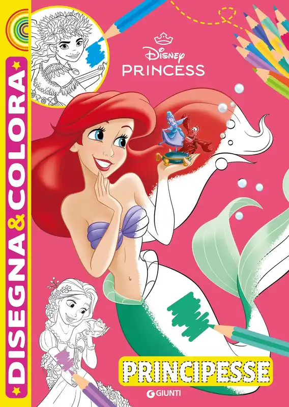Economico Principesse Disegna&colora Disney Princess