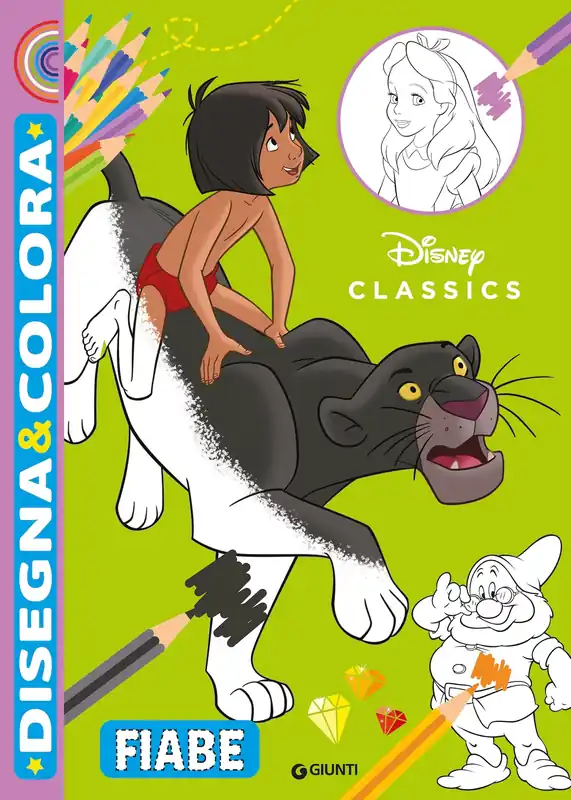 Fiabe Disegna&colora Disney Classics Ultimissimo Modello
