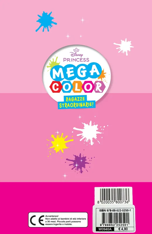 Mega Color Ragazze straordinarie Disney Princess Non Perdere