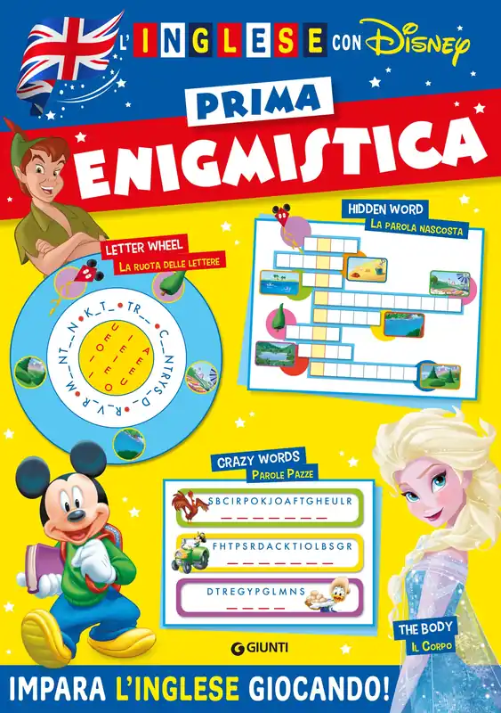 Prezzo Basso Prima Enigmistica - L‘Inglese con Disney Impara l‘inglese giocando
