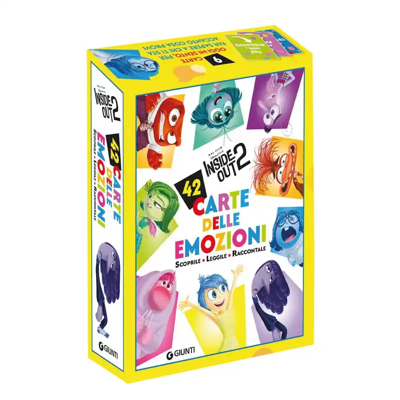 Affare Carte delle emozioni Inside Out 2 42 carte - Scoprile Leggile Raccontale