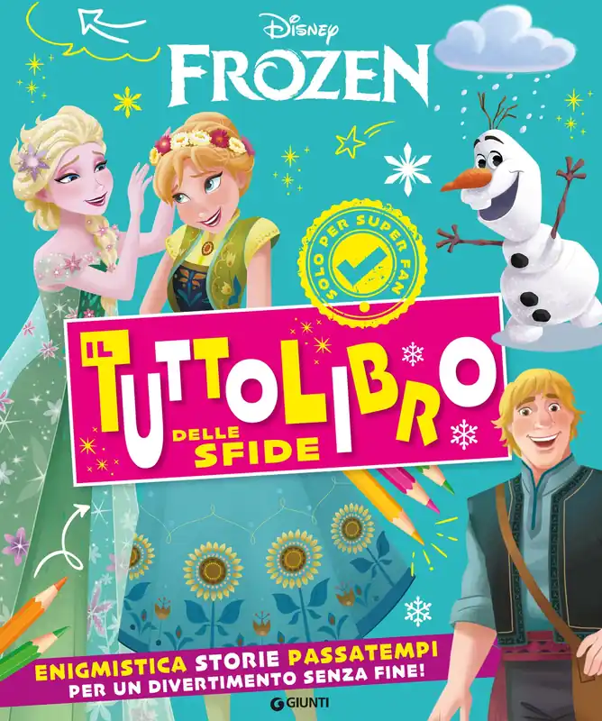 Prezzo Di Fabbrica Frozen Il TuttoLibro delle sfide Enigmistica Storie Passatempi per un divertimento senza fine