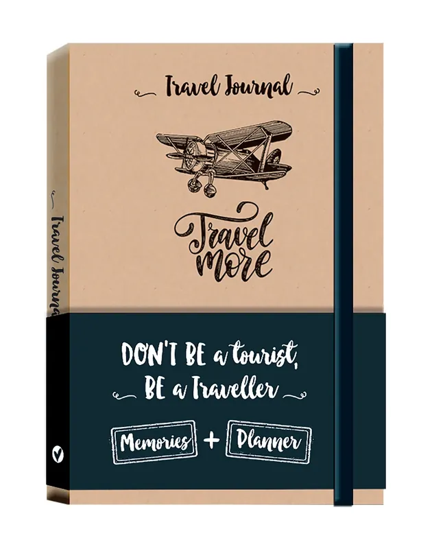 Prezzo Ridotto Travel Journal. Notebook. Travel More