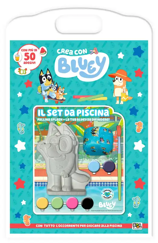 Promo Stagionale Bluey. Crea con Bluey + Set da piscina