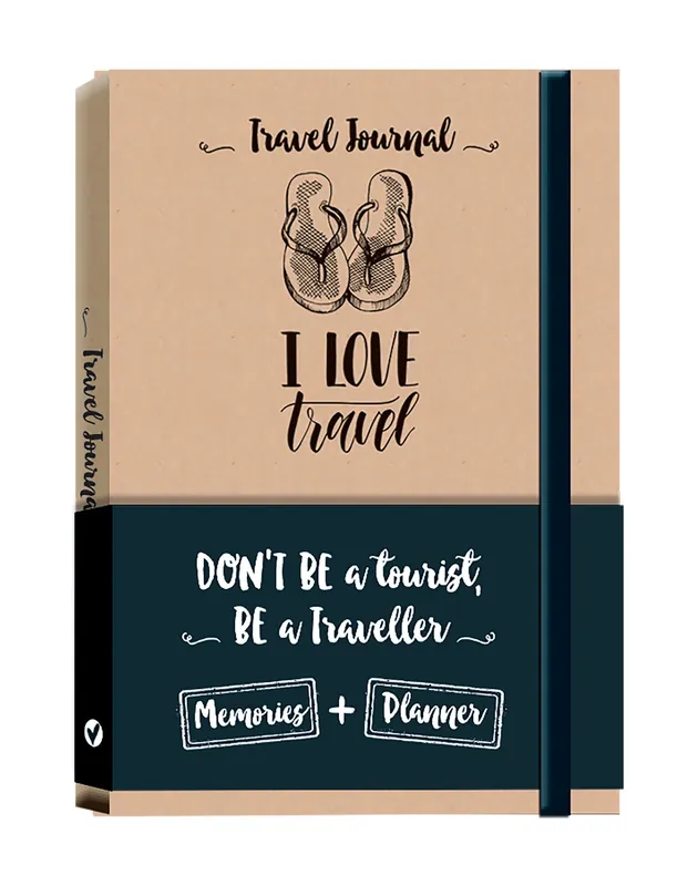 Prezzo Basso Travel Journal. Notebook. I love travel