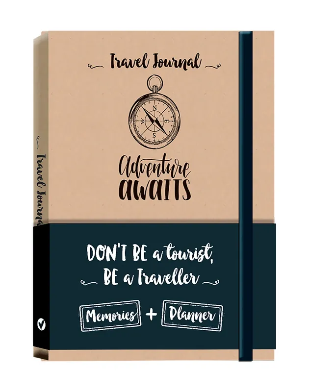 Travel Journal. Notebook. Adventure awaits Offerta Speciale