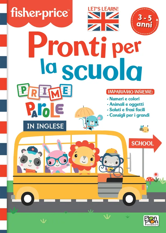 Promozione Esclusiva Pronti per la scuola. Prime parole in inglese. Fisher Price