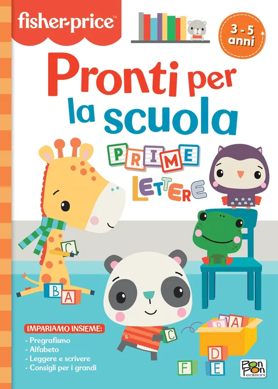 Offerta Lampo Pronti per la scuola. Prime lettere. Fisher Price