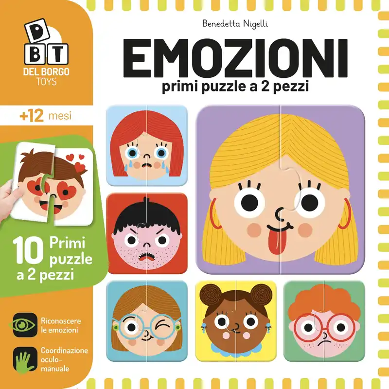 Emozioni Primi puzzle a 2 pezzi Ultima Occasione