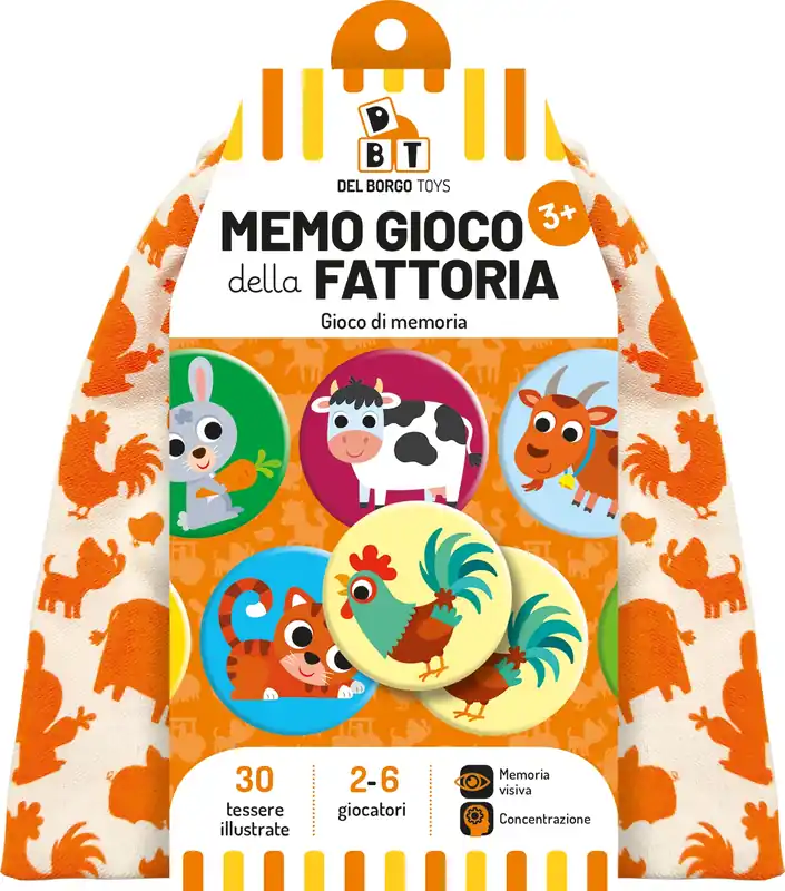 Memo gioco della fattoria Soddisfatti O Rimborsati