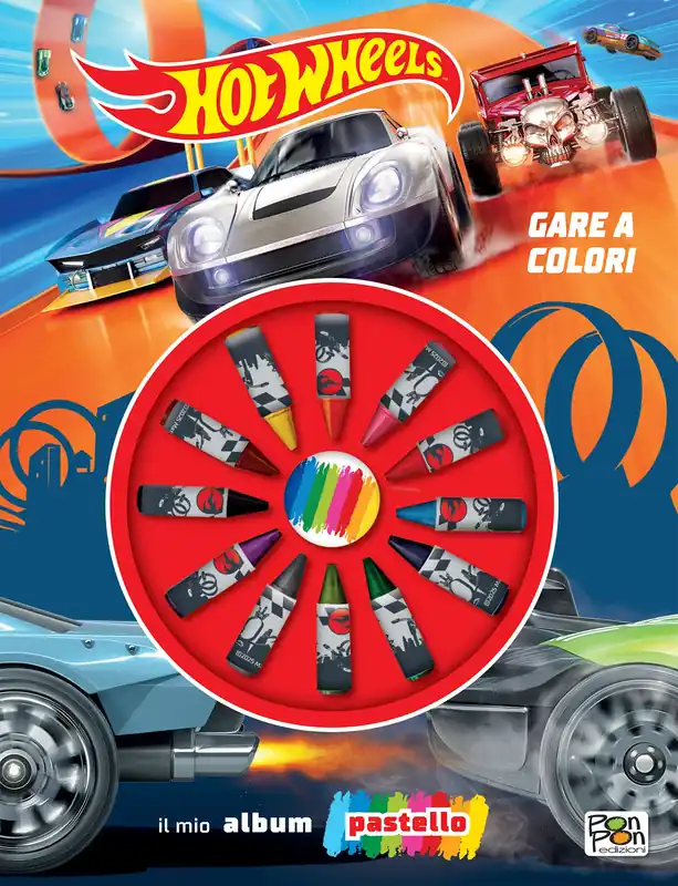 Scelto Dai Clienti Hot Wheels. Il mio album pastello. Gare a colori