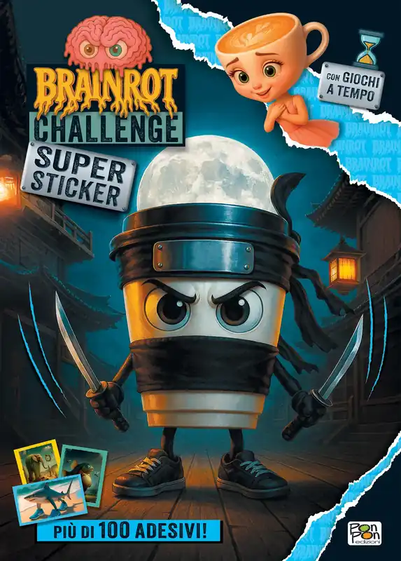 Brainrot Challenge. Super sticker Prezzo Basso