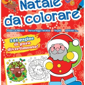 Acquista Ora Natale da colorare Alberi di Natale - Personaggi natalizi - Regali - Addobbi e... - 144 pagine di puro divertimento!